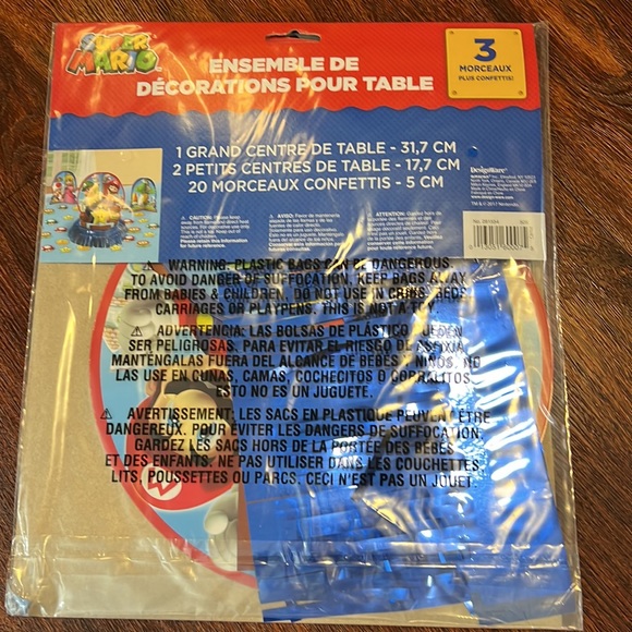 Super Mario Luigi Princess Peach Toad Birthday Party Decorations and Back Drop - Picture 11 of 17